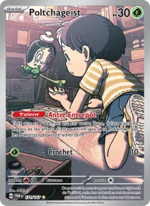 Carte Pokemon Poltchageist 171/167 Mascarade Crépusculaire