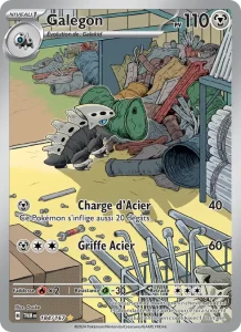 Carte Pokemon Galegon 184/167 Mascarade Crépusculaire