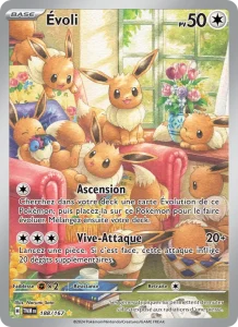 Carte Pokémon Évoli 188 Mascarade Crépusculaire