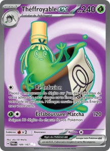 Carte Pokemon Théffroyable-ex 189/167 Mascarade Crépusculaire