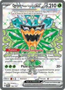 Ogerpon Masque Turquoise-ex 190 — Mascarade Crépusculaire
