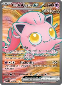 Carte Pokemon Hurle-Queue-ex 197/167 Mascarade Crépusculaire