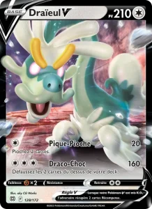 Carte Pokemon Draïeul V 128/172 Stars Étincelantes