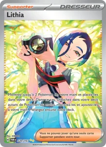Carte Pokémon Lithia 220 Mascarade Crépusculaire