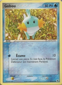 Carte Pokemon Gobou 59/109 EX Rubis & Saphir