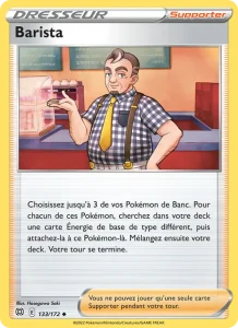 Carte Pokemon Barista 133/172 Stars Étincelantes