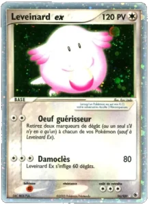 Carte Pokemon Leveinard ex 96/109 EX Rubis & Saphir