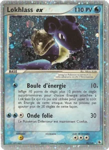 Carte Pokémon Lokhlass ex 99 EX Rubis & Saphir