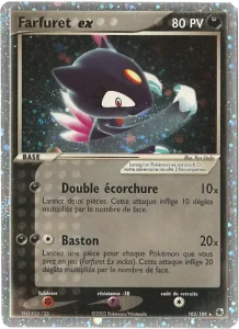 Carte Pokemon Farfuret ex 103/109 EX Rubis & Saphir
