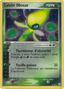Carte Pokémon Celebi Obscur 4/101