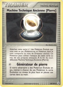Carte Pokemon Machine Technique Ancienne [Pierre] 85/101 EX Légendes Oubliées