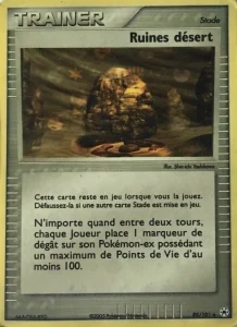 Carte Pokemon Ruines désert 88/101 EX Légendes Oubliées