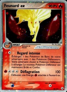 Carte Pokémon Feunard ex 96 EX Légendes Oubliées