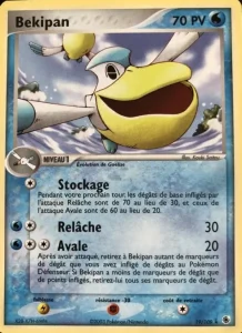Carte Pokemon Bekipan 19/109 EX Rubis & Saphir