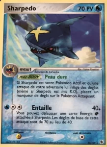 Carte Pokemon Sharpedo 22/109 EX Rubis & Saphir