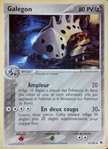 Carte Pokemon Galegon 37/109 EX Rubis & Saphir