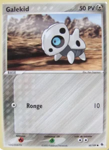 Carte Pokemon Galekid 50/109 EX Rubis & Saphir