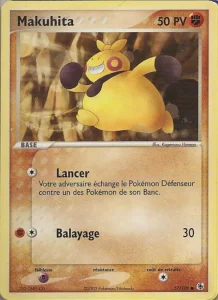 Carte Pokemon Makuhita 57/109 EX Rubis & Saphir