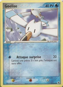 Carte Pokemon Goelise 77/109 EX Rubis & Saphir