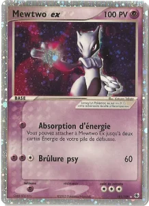 Mewtwo ex 101 — EX Rubis & Saphir