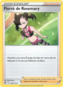 Carte Pokemon Fierté de Rosemary 145/172 Stars Étincelantes