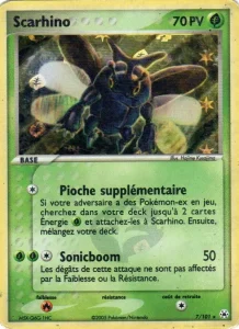 Carte Pokémon Scarhino 7/101