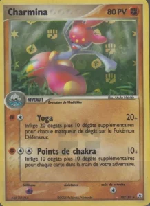 Carte Pokemon Charmina 10/101 EX Légendes Oubliées