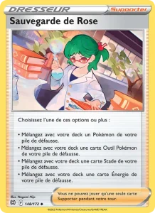 Carte Pokemon Sauvegarde de Rose 148/172 Stars Étincelantes