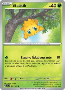 Carte Pokémon Statitik 001/64