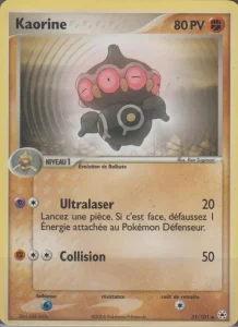 Carte Pokemon Kaorine 31/101 EX Légendes Oubliées