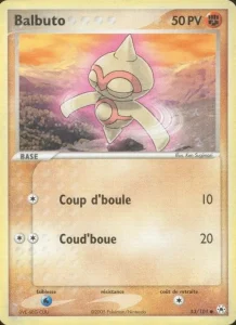 Carte Pokemon Balbuto 53/101 EX Légendes Oubliées