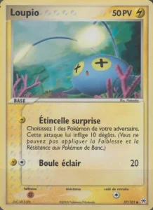 Carte Pokemon Loupio 57/101 EX Légendes Oubliées