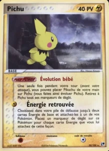 Pichu 20 — EX Tempête de sable