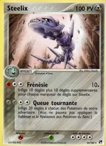 Carte Pokemon Steelix 23/100 EX Tempête de sable