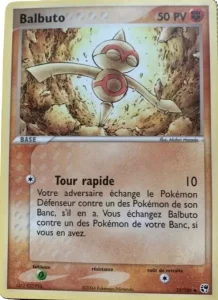 Carte Pokemon Balbuto 32/100 EX Tempête de sable