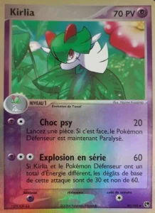 Carte Pokemon Kirlia 40/100 EX Tempête de sable