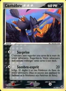 Carte Pokemon Cornèbre 47/100 EX Tempête de sable