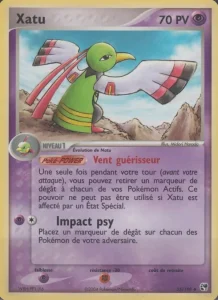 Carte Pokemon Xatu 55/100 EX Tempête de sable