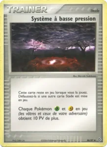 Carte Pokemon Système à basse pression 86/97 EX Dragon
