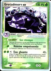Carte Pokemon Grotadmorv ex 96/97 EX Dragon