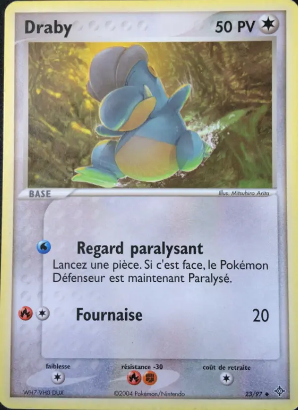 Scan HD carte Pokémon Draby 23/97 — EX Dragon