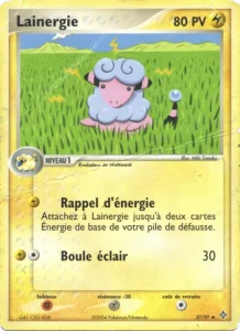 Carte Pokemon Lainergie 27/97 EX Dragon