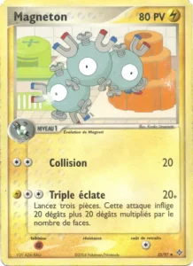 Carte Pokemon Magneton 35/97 EX Dragon