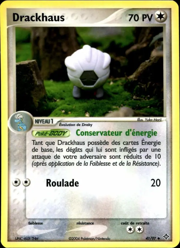 Scan HD carte Pokémon Drackhaus 41/97 — EX Dragon
