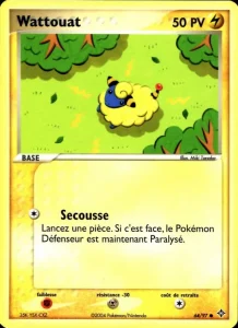 Carte Pokemon Wattouat 64/97 EX Dragon