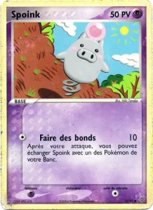 Carte Pokemon Spoink 73/97 EX Dragon
