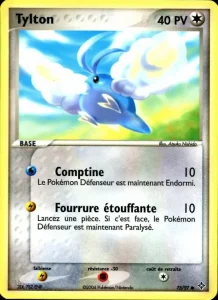 Carte Pokemon Tylton 75/97 EX Dragon