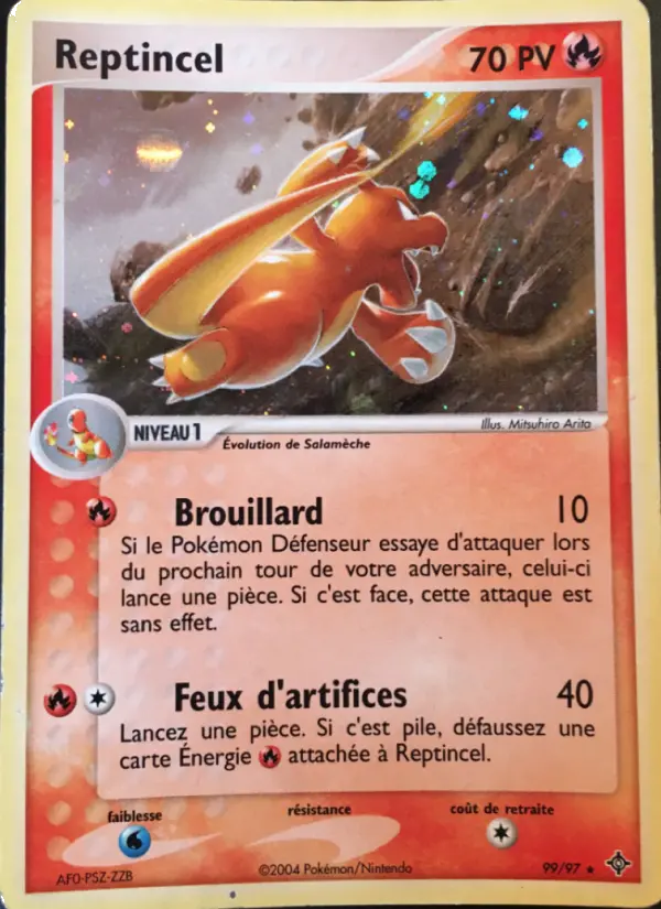 Scan HD carte Pokémon Reptincel 99/97 — EX Dragon