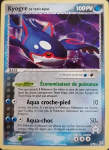 Carte Pokémon Kyogre de Team Aqua 3/95