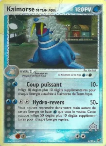 Carte Pokémon Kaimorse de Team Aqua 6/95